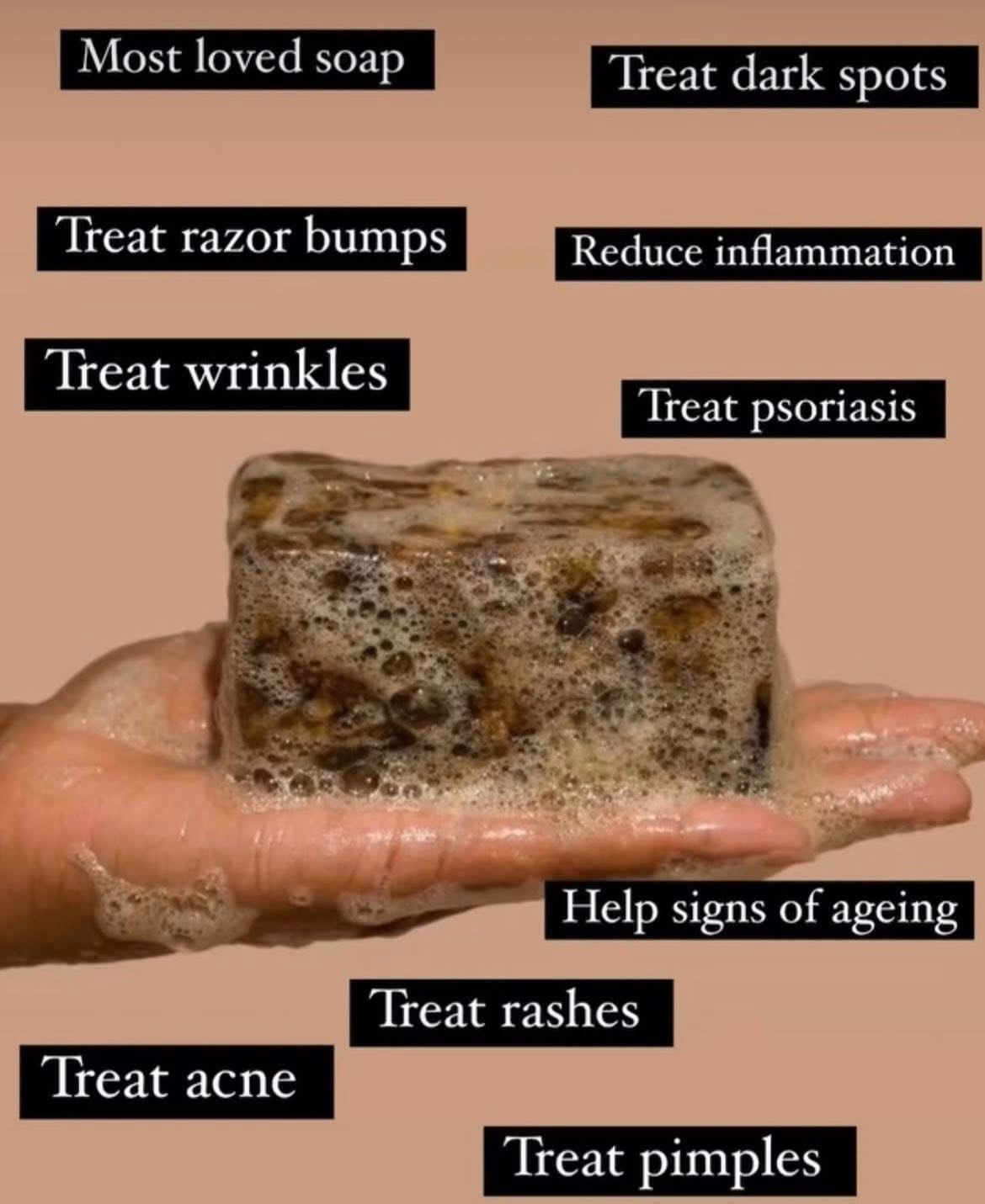 Whole sale African black sop (12 pieces)