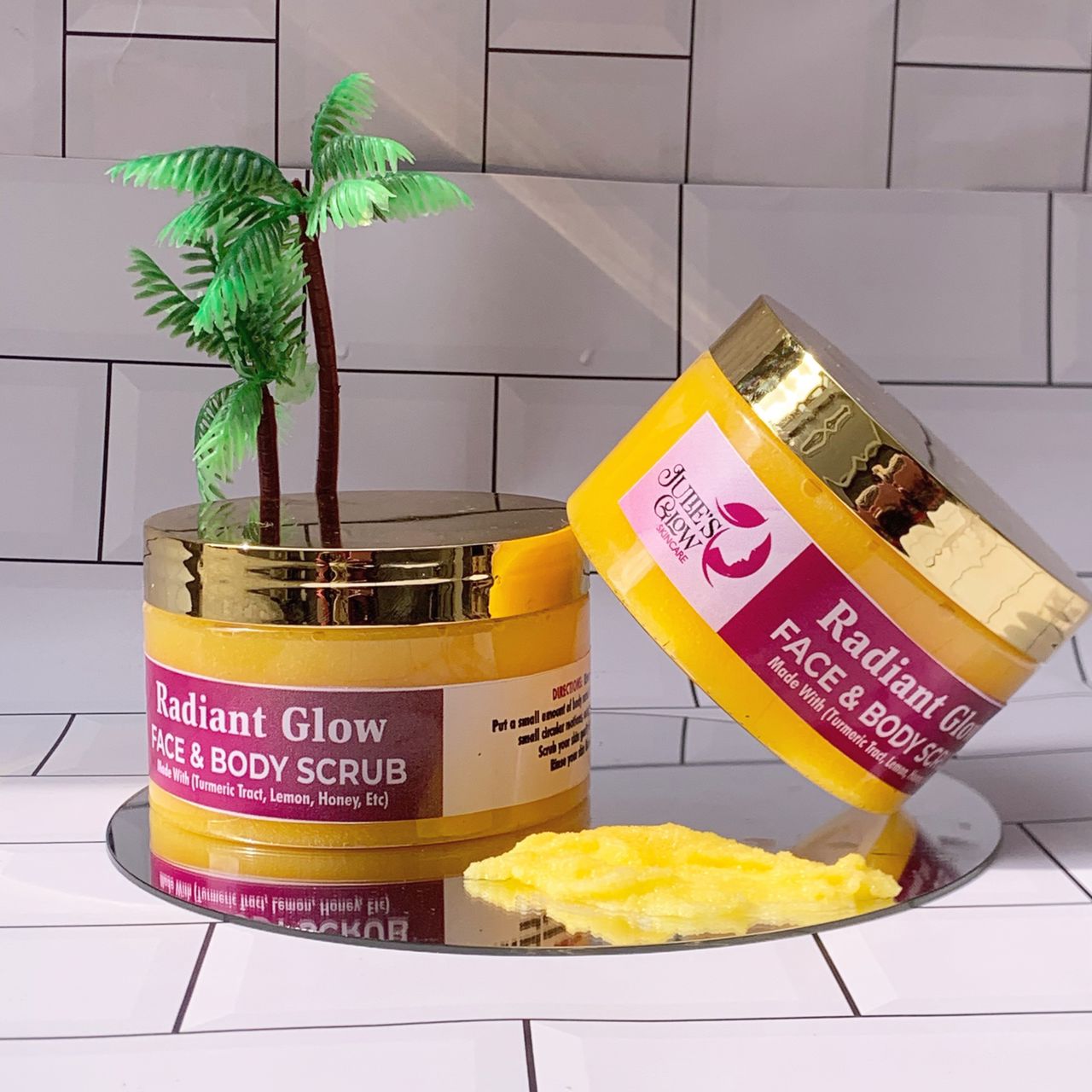 Radiant Glow Scrub pre order shipped July 29th
