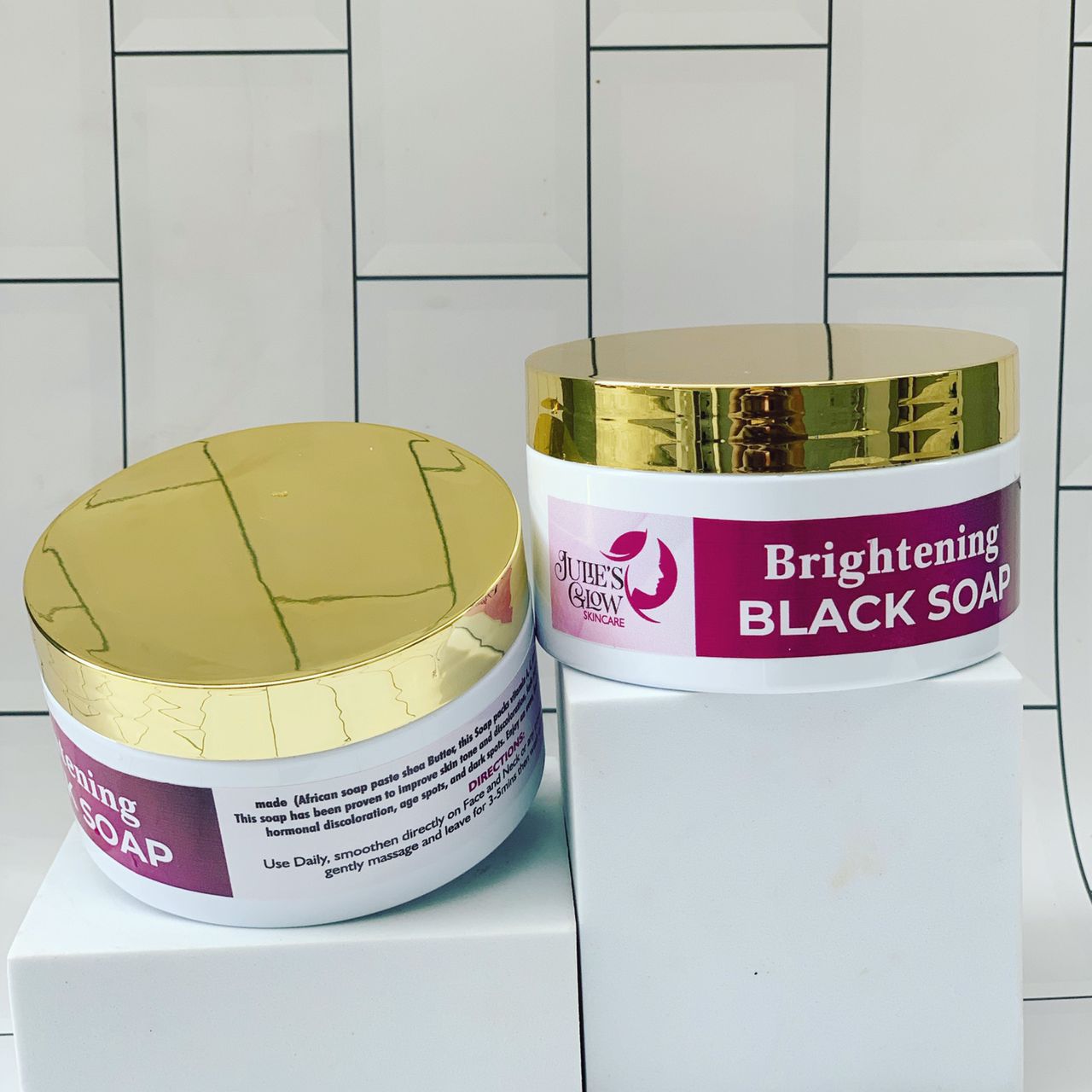 Brightening Glow Black Soap paste 250ML