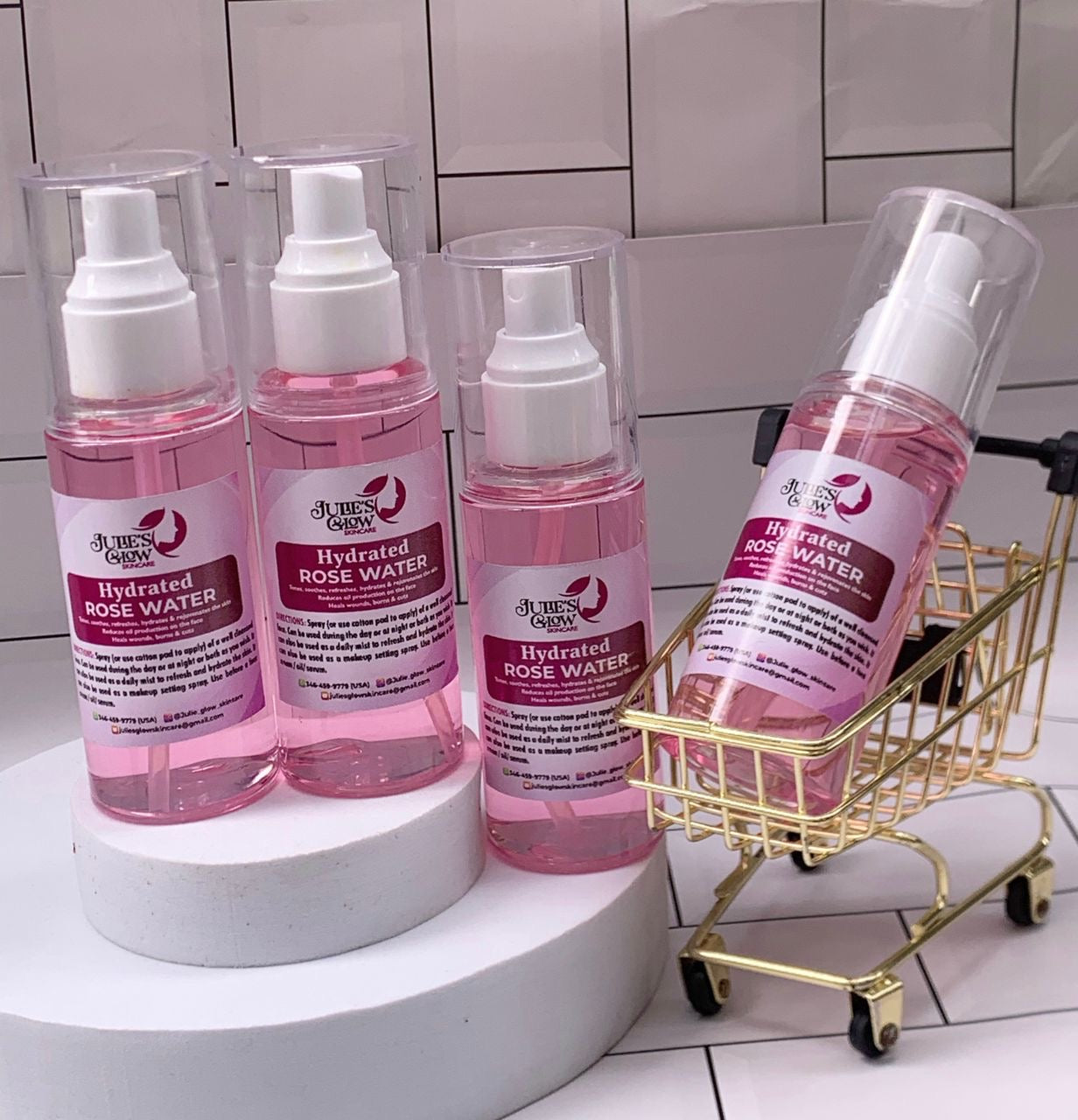 Hydrated Rose Water(Hot Seller)