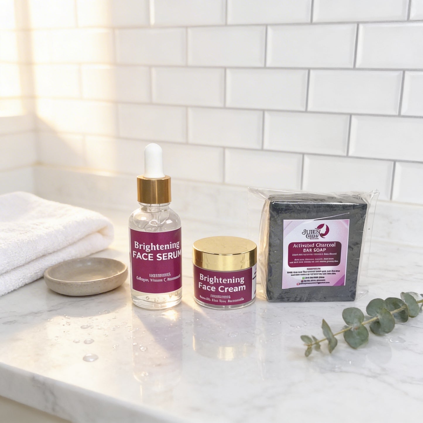 Starter 3 piece healing face kit with serum pre order shipped September 15th