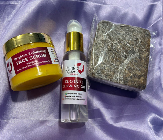 Black soap 3 piece set