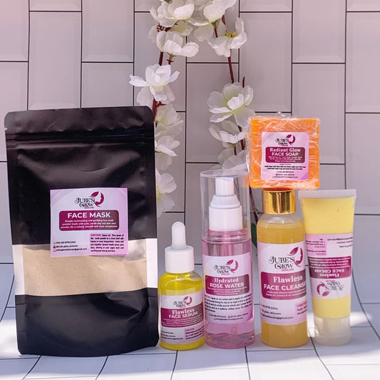 Flawless glowing face kit