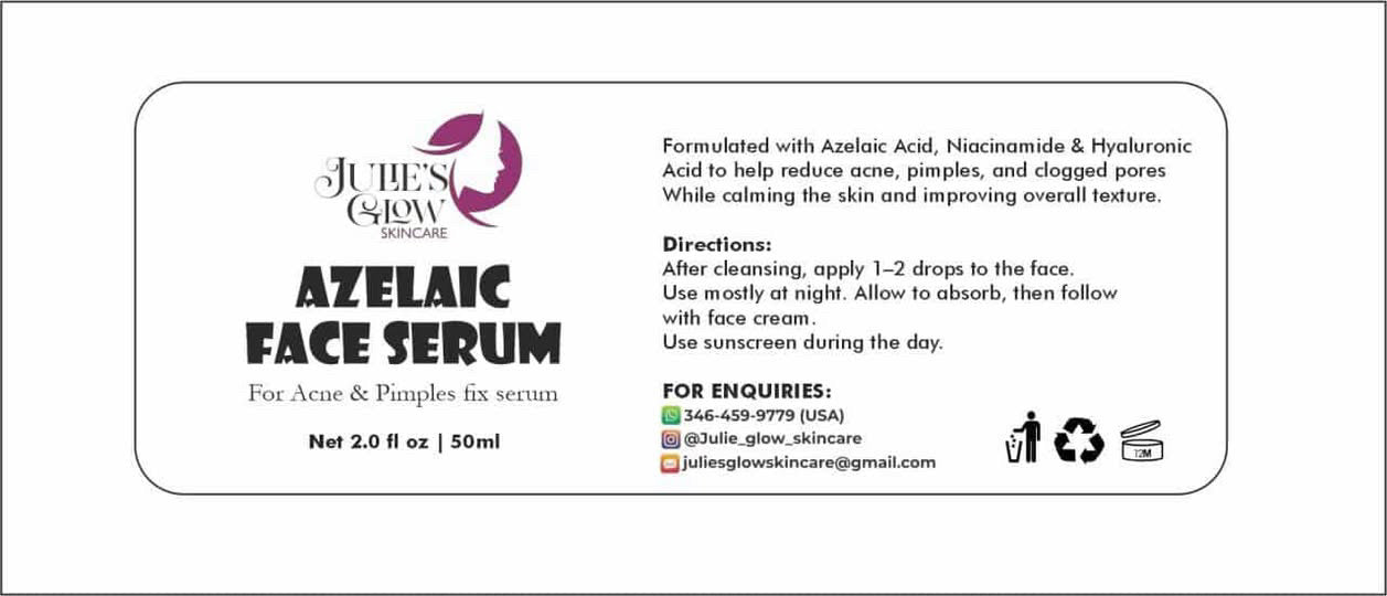 Azeliac Acid Face Treatment Acne and Pimple serum