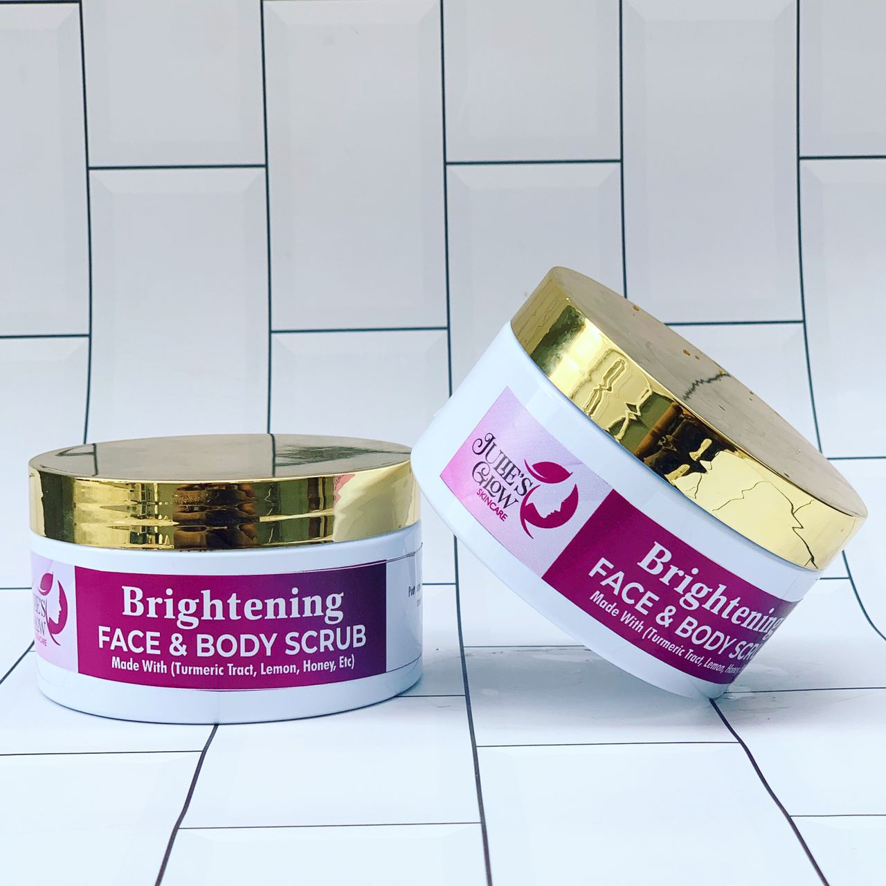 Brightening Glow  Face & Body Scrub 250ML